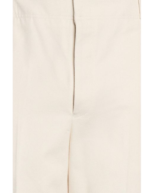 Thom Browne White Cotton-Canvas Pants for men