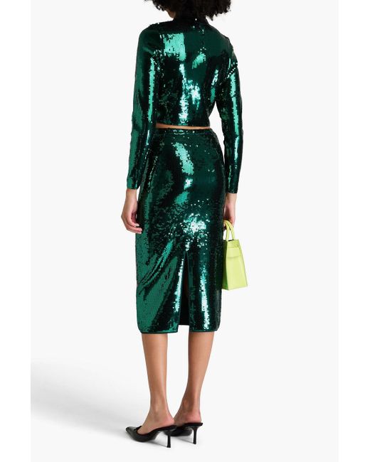 Sandro Green Top