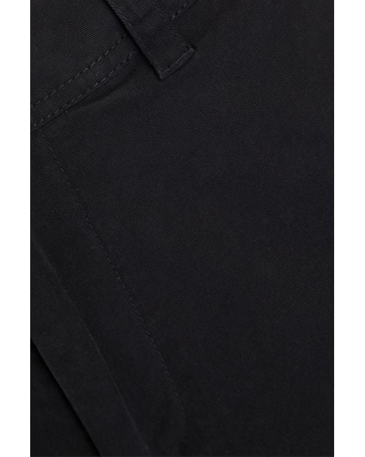 James Perse Black Stretch-cotton Twill Chinos for men