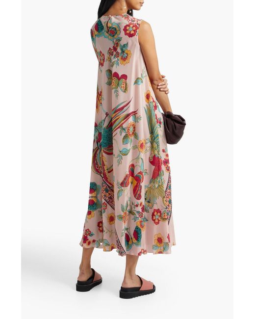 Red valentino sales silk dress
