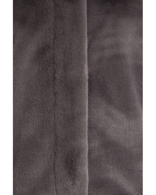 Theory Brown Plush Jacket
