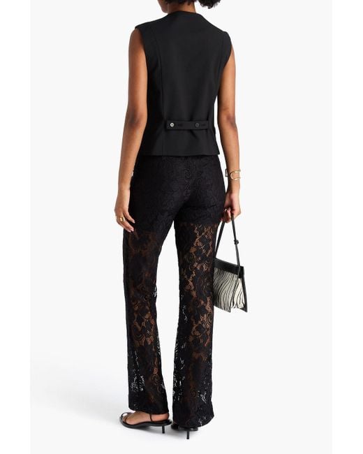 Day Birger et Mikkelsen Black Lace Flared Pants
