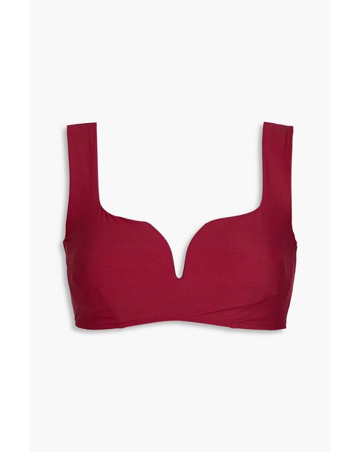 Bondi Born Red Ellie bikini-oberteil