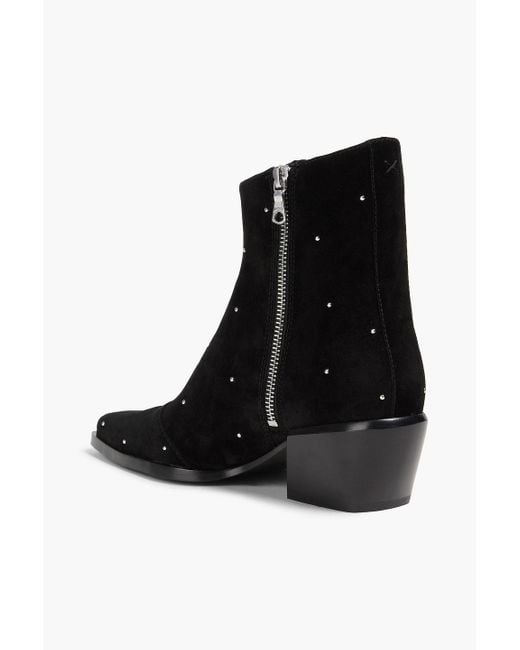 Rag & Bone Women’s Black Suede Fur Lined Clogs Size 7 main image 0