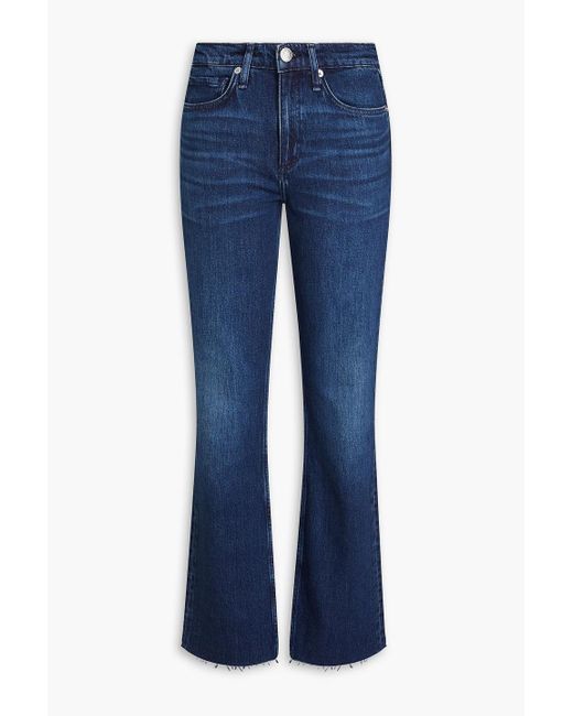 Rag & Bone Blue Peyton Mid-rise Bootcut Jeans