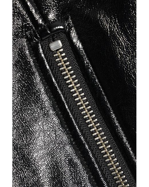 Theory Black Glossed Jacket