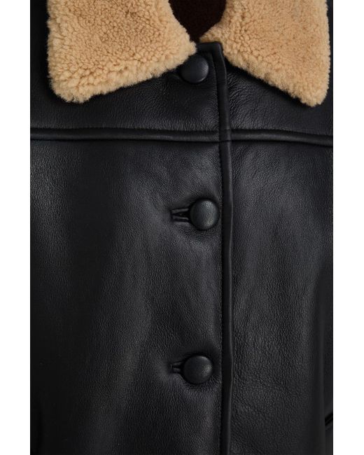 Rag & Bone Black Shearling Jacket