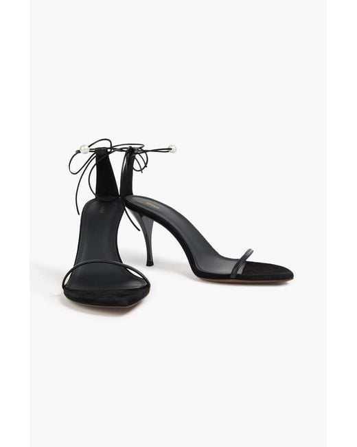 Neous Black Narumi Leather-Blend Sandals