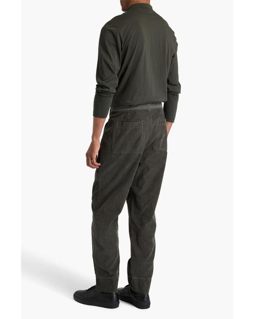 James Perse Hose aus cord aus einer baumwollmischung mit tunnelzug in Gray für Herren
