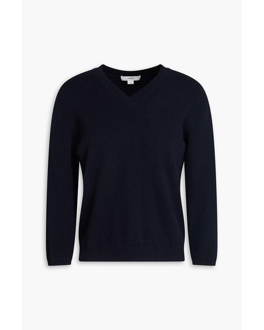Vince Blue Wool-blend Sweater
