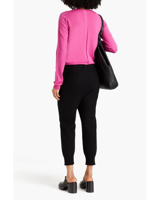 Rick Owens Pink Wollpullover