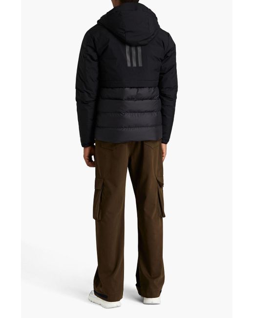 Adidas Originals Daunenjacke aus shell mit kapuze in Black für Herren