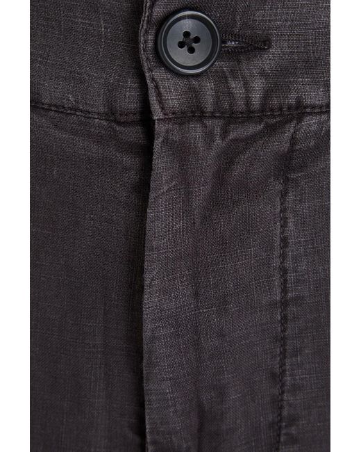 James Perse Blue Linen Pants for men