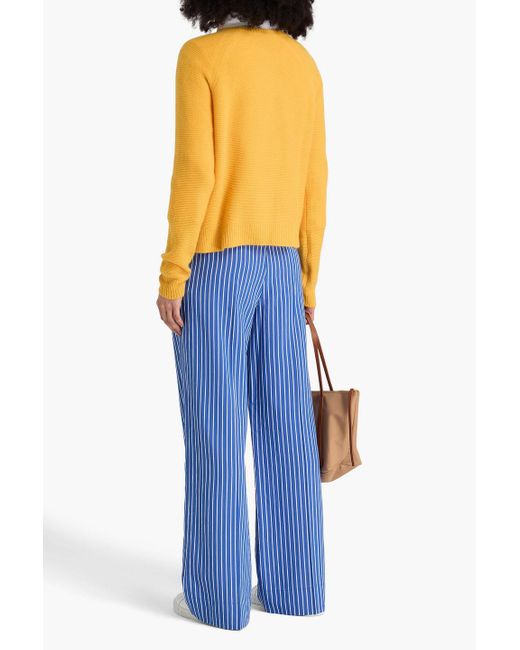 Autumn Cashmere Yellow Cashmere Sweater