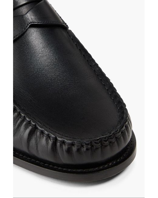 Bally Black Kebler Leather Penny Loafers for men