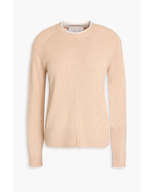 3.1 Phillip Lim White Knitted Sweater