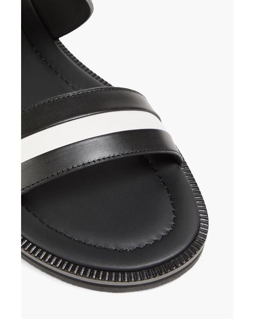 Bally Black Palsy Embellished Leather Driving Shoes for men