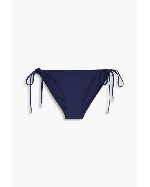 Melissa Odabash Blue Andorra tief sitzendes bikini-höschen