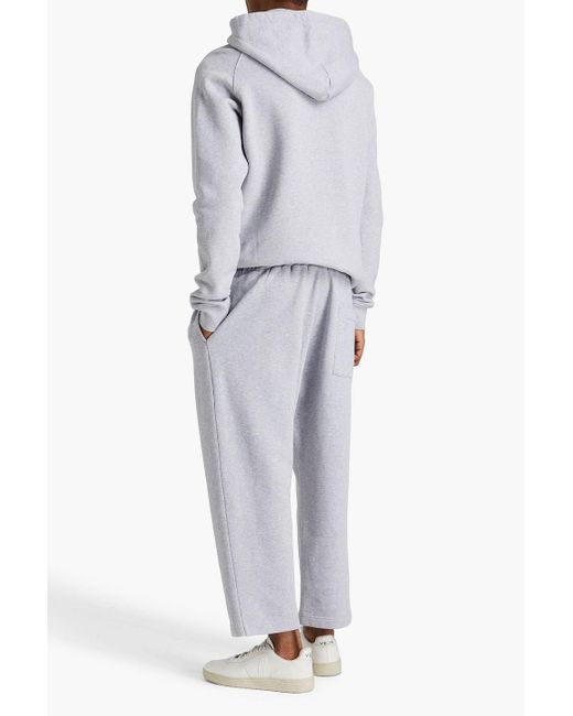 Studio Nicholson White Chapels Cotton-fleece Sweatpants for men