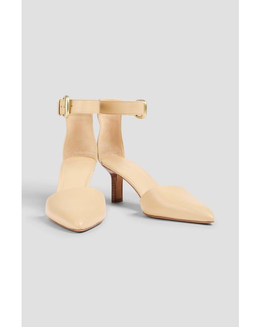 Vince White Perri Leather Pumps