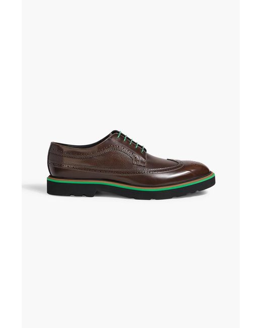 Paul Smith Brown Count Leather Brogues for men