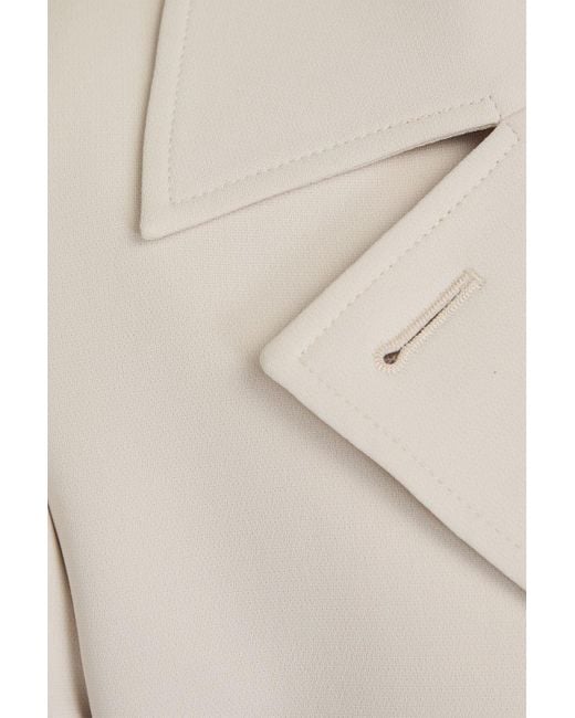 Theory Natural Cropped Crepe Jacket