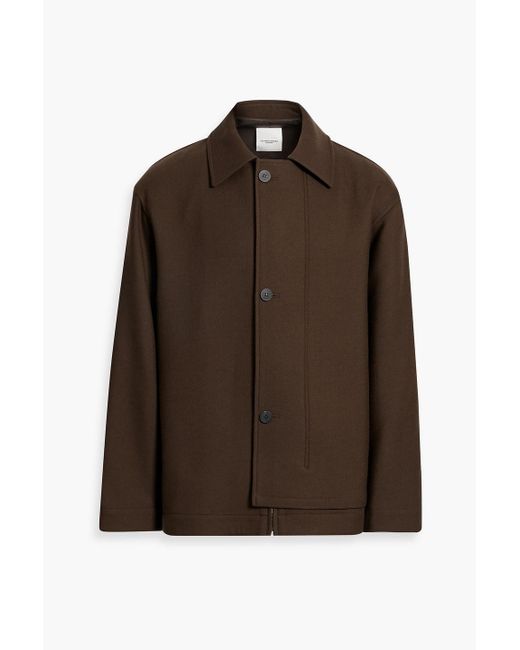 LE17SEPTEMBRE Brown Wool-blend Coat for men
