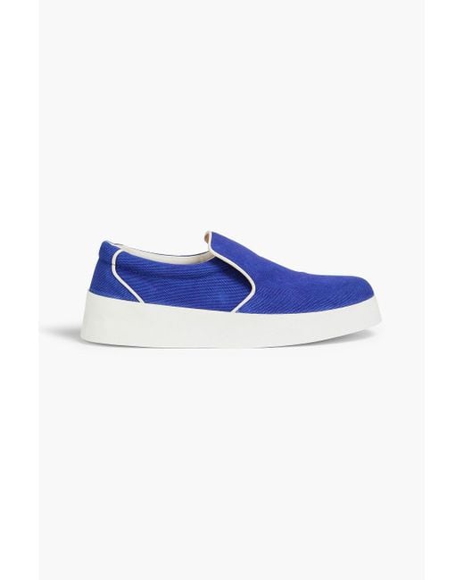 J.W. Anderson Slip-ons aus canvas in Blue für Herren