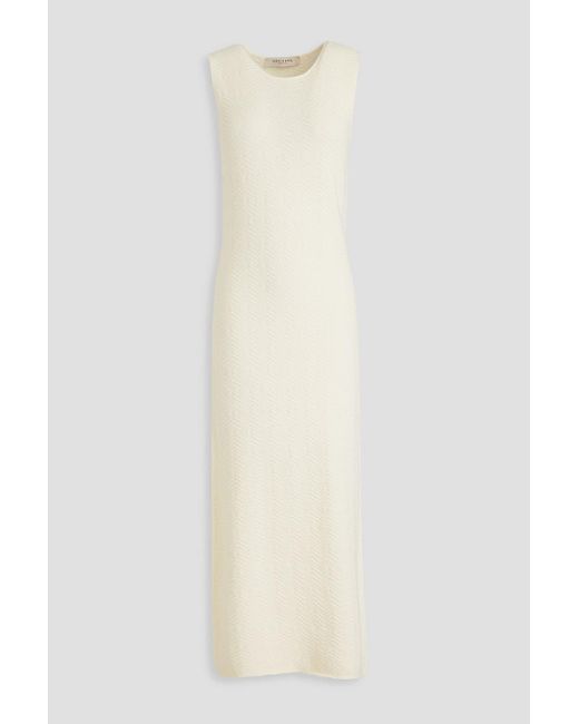 Giuliva Heritage White Eva Cotton Midi Dress