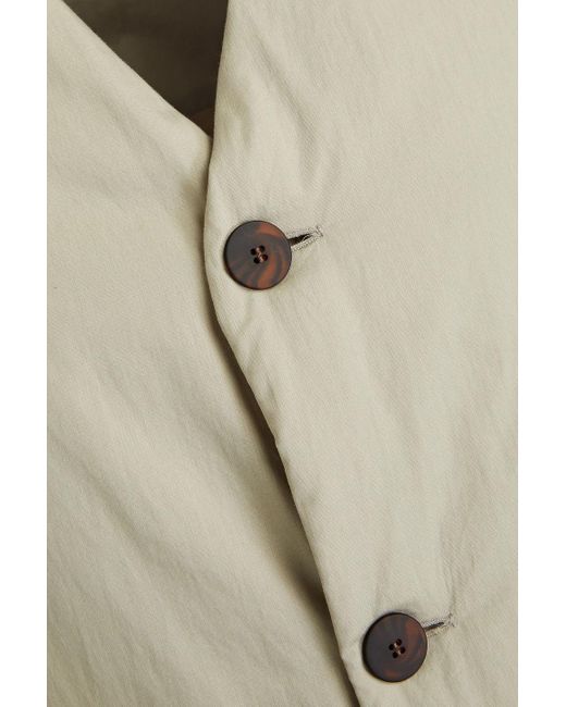Studio Nicholson Gray Spey Cotton Vest for men