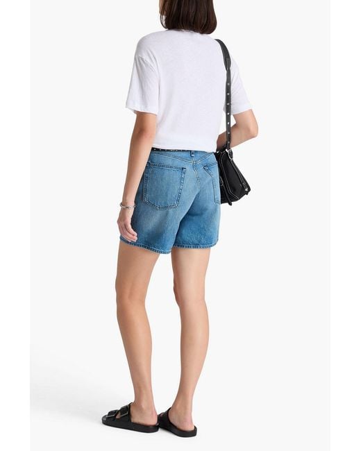 James Perse White Slub Cotton-Jersey T-Shirt