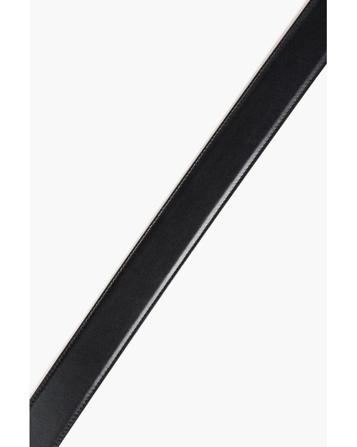 McQueen Ledergürtel in Black für Herren
