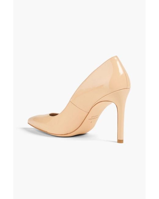 Stuart Weitzman Natural Pumps "leigh" aus lackleder
