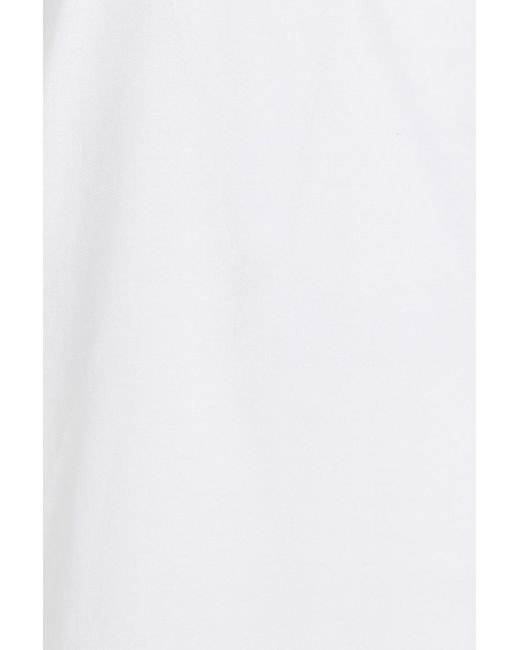 Dunhill White Cotton-piqué Polo Shirt for men