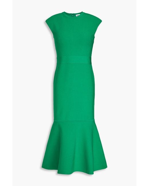 Hervé Léger Green Milano Dresses
