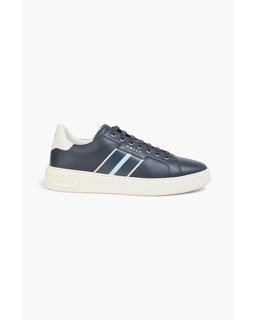 Bally Blue Myron Leather Sneakers for men