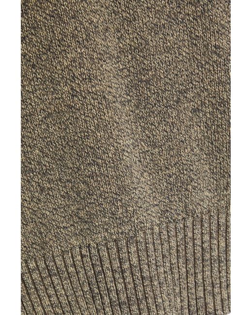 Rag & Bone Dexter pullover aus melierter baumwolle in Green für Herren