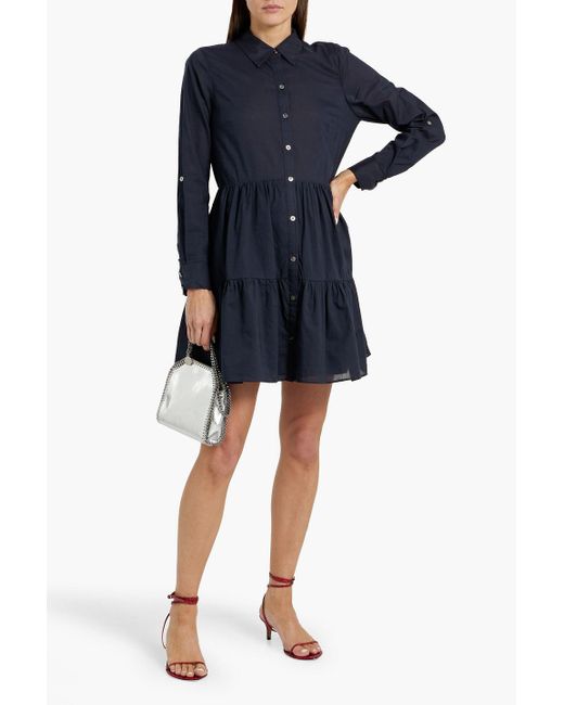 navy blue strapless mini dress Floral Printed Mini Dress - Navy blue 2