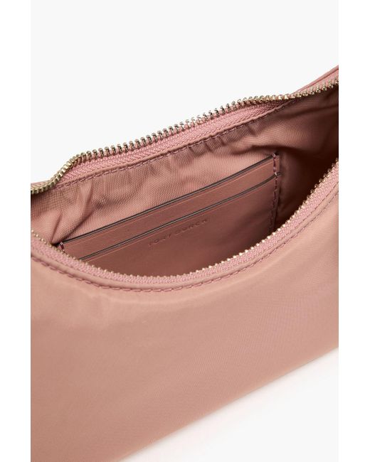 Tory Burch Pink Mercer Shell Shoulder Bag