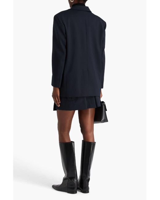 Sandro Blue Twill Blazer