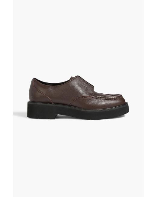 Rag & Bone Brown Tucker Pebbled-leather Oxford Brogues for men