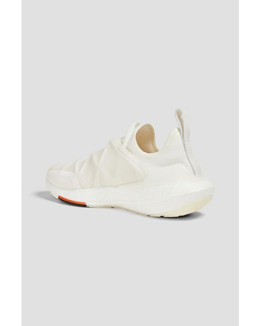 Y-3 White Ultraboost 22 Rubber And Stretch-knit Sneakers for men