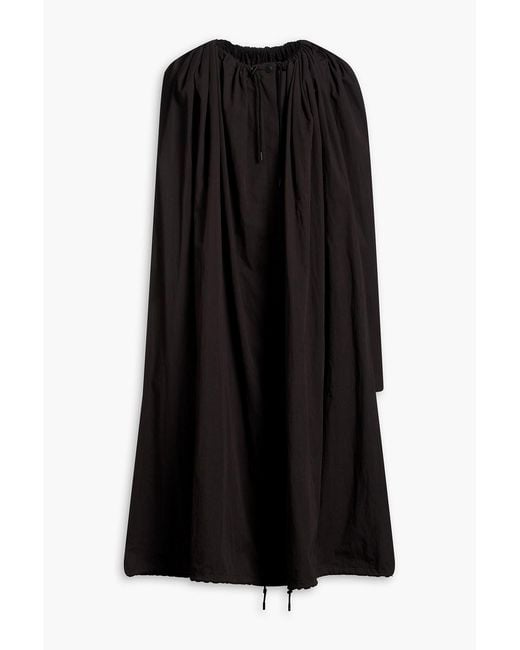Totême  Black Cotton-blend Coat