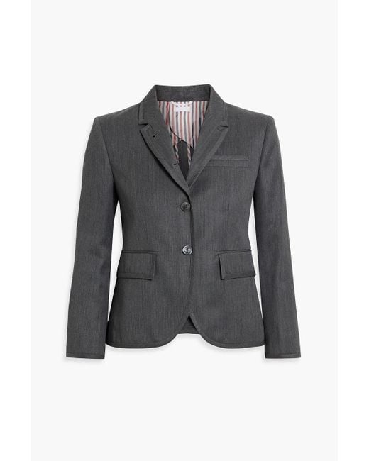 Thom Browne Black Wool Blazer