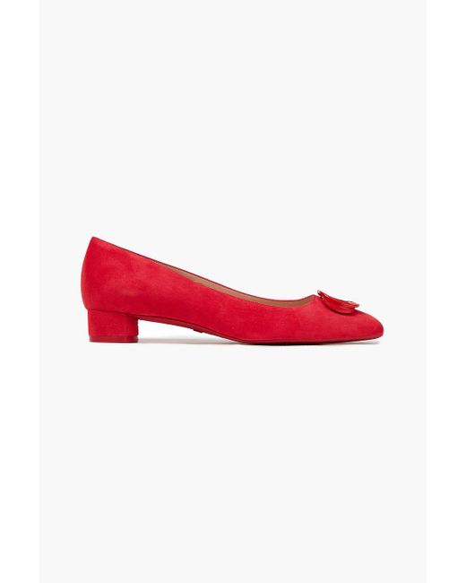 Stuart Weitzman Anicia 25 Suede Pumps 