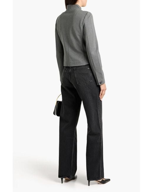 Rag & Bone Gray Slade Ponte Blazer