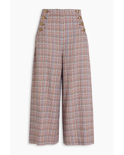 Zimmermann Brown Tweed Culottes