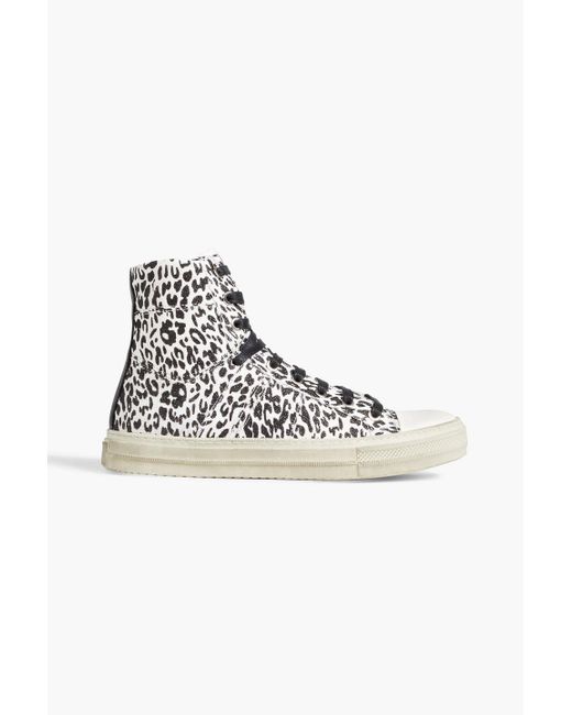Amiri leopard sale sneakers