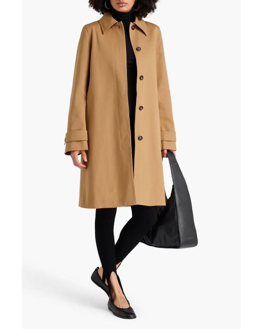 Totême  Natural Cotton-twill Coat