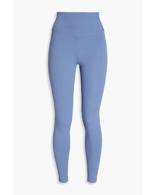 Splits59 Blue Airweight Cropped Stretch leggings